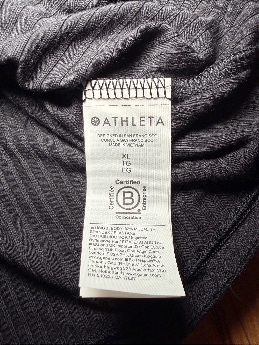 Athleta Perfect Rib Tank Racerback Modal - Picture 6 of 6